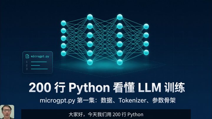 200 行看懂 LLM（上）：训练与参数